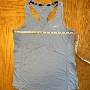 Nike Women's Blue Running Tank - Medium